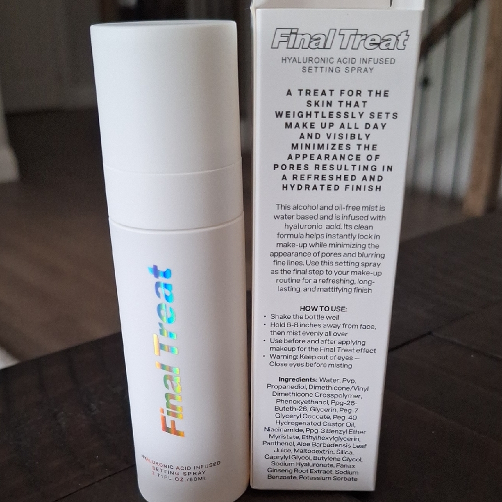 BNIB Hyaluronic Acid Infused Setting Spray